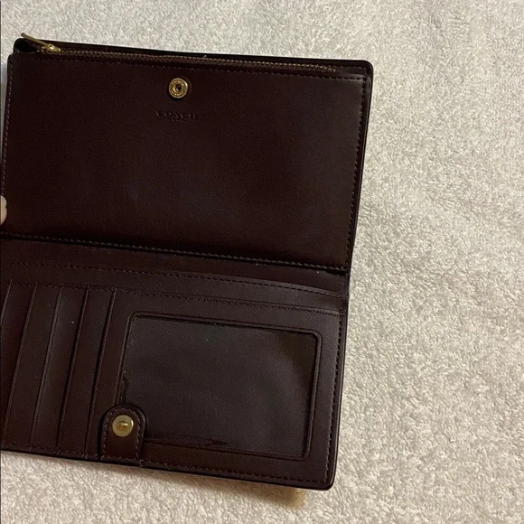 Coach Black Clutch Wallet - Picture 3 of 11
